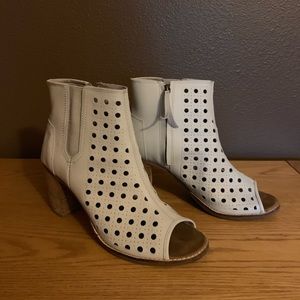 Toms Open Toe Ankle Bootie